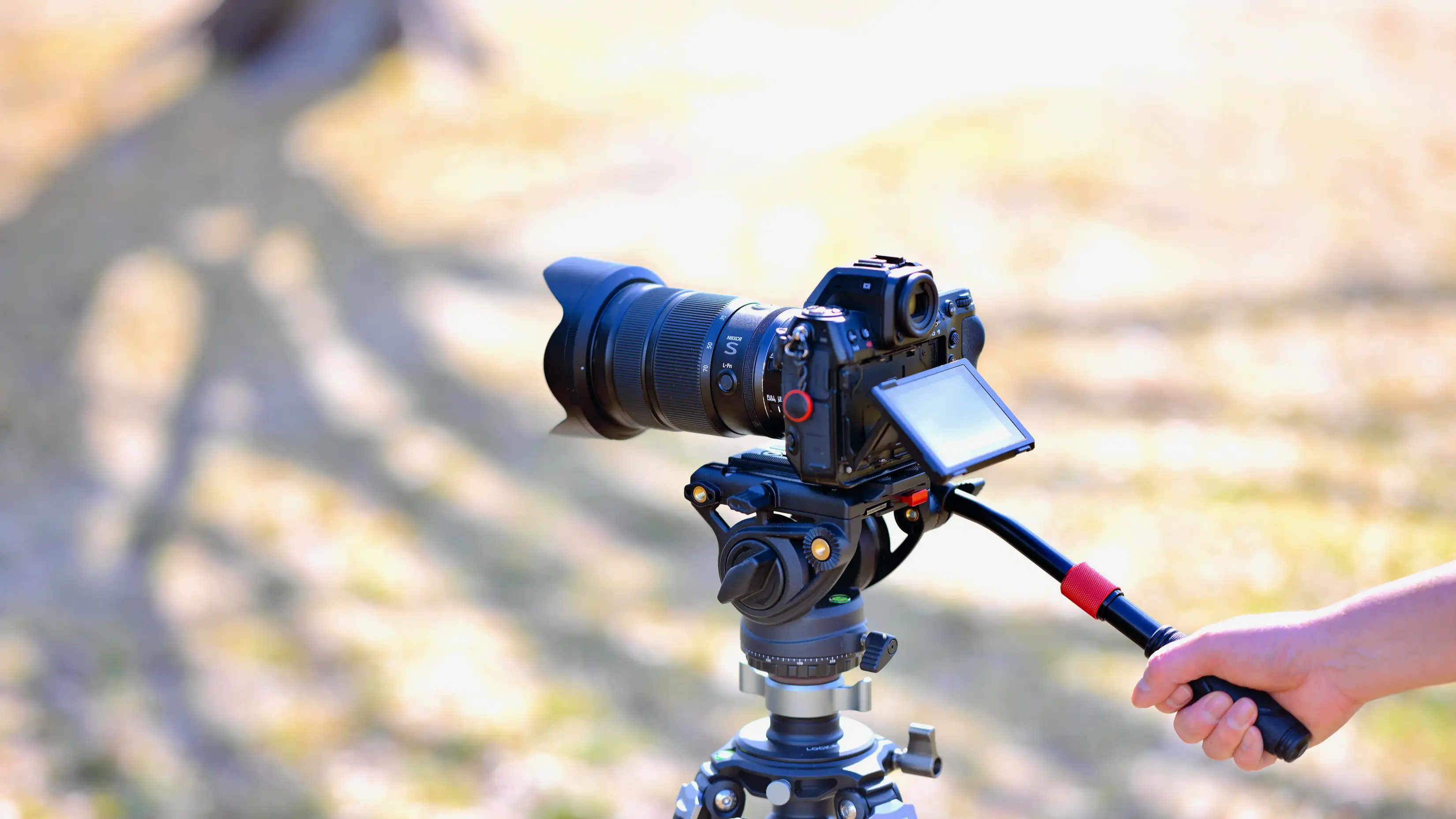 ビデオ三脚とカメラ機材